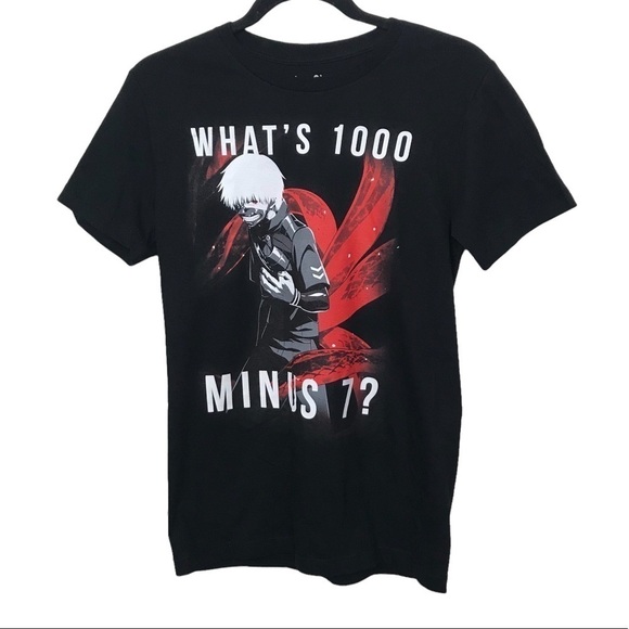 Tokyo Ghoul Funimation Black Short Sleeve T Shirt Graphic Tee XS - Picture 1 of 9